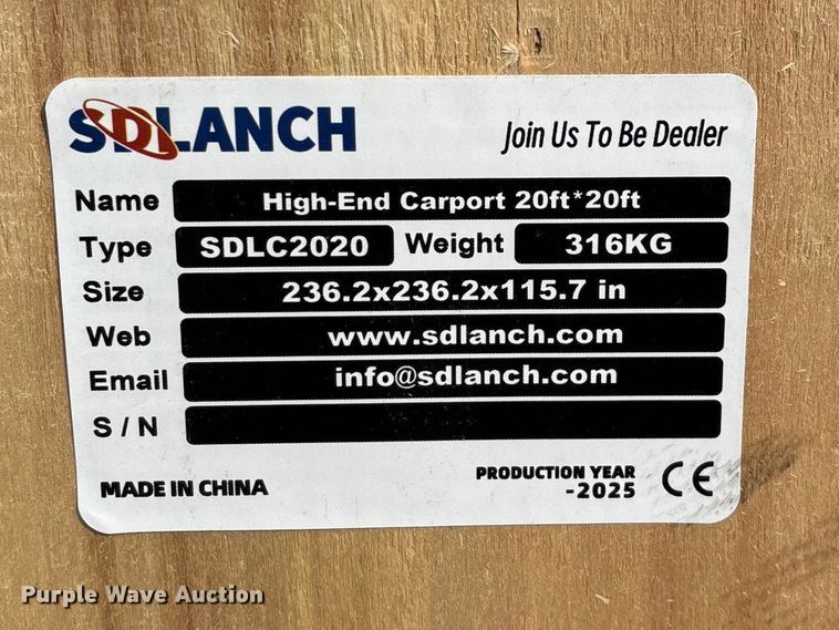 image for item EO4023 SDLANCH SDLC2020 car port