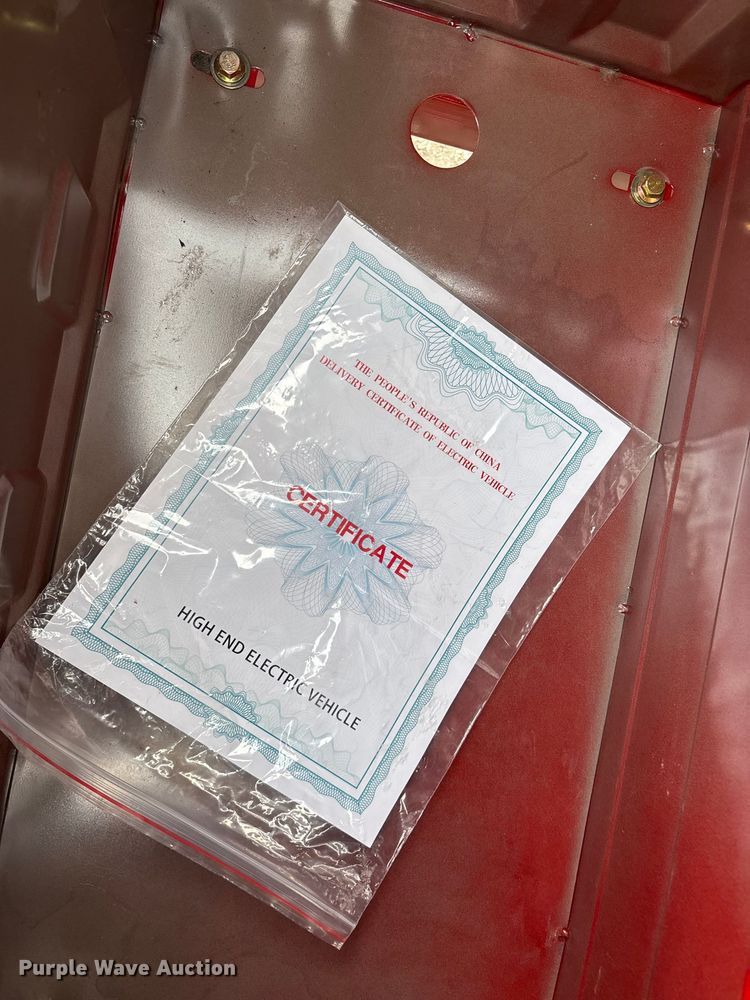 image for item EO4029 IRANCH IRET13 electric tricycle