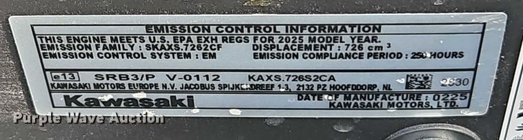 image for item EO4999 Husqvarna Z 254FX ZTR lawn mower