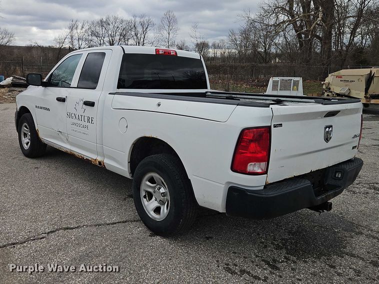 image for item EO7087 2012 RAM 1500 Ext. Cab pickup truck