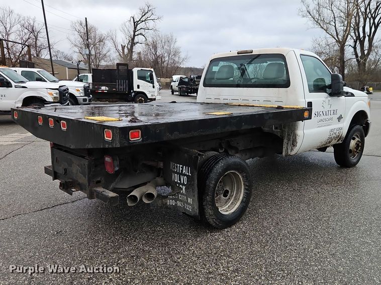 image for item EO7092 2011 Ford F350 dump flatbed pickup truck