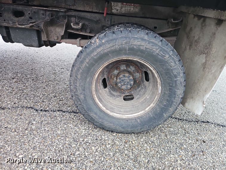 image for item EO7092 2011 Ford F350 dump flatbed pickup truck