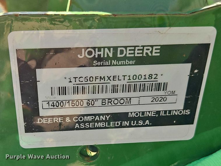 image for item EO7093 John Deere F1400 lawn mower