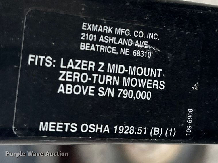image for item EO7100 Exmark Lazer Z ZTR lawn mower