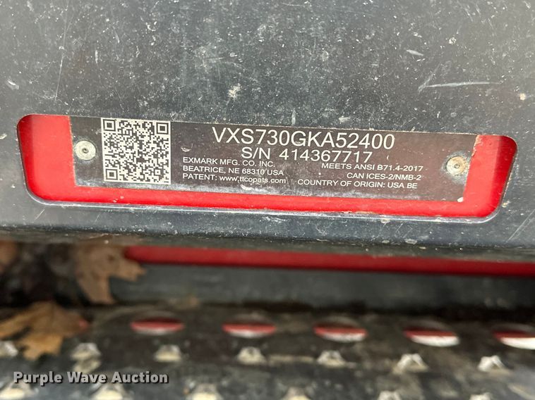 image for item EO7106 Exmark Vertex ZTR lawn mower