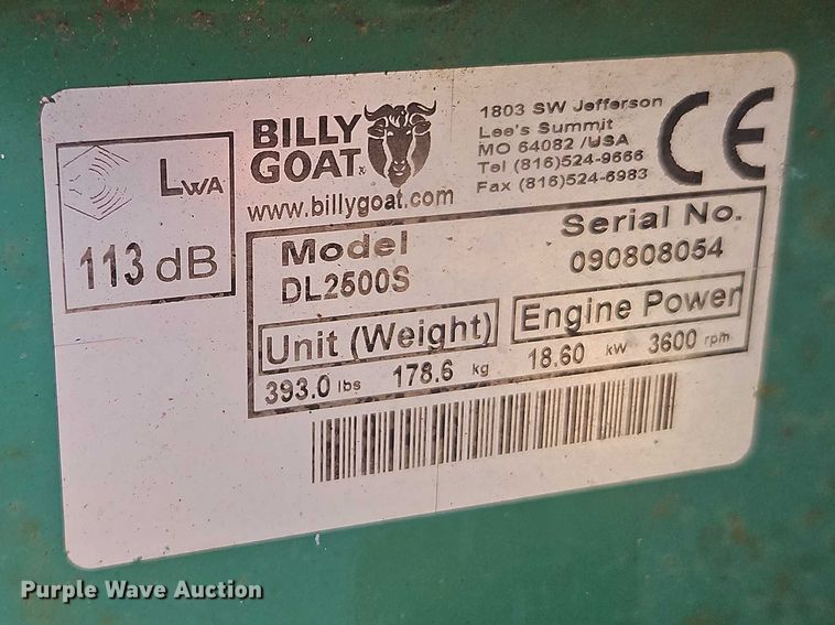 image for item EO7108 2008 Finn BB302-14 bark blower