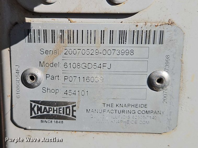 image for item EO7109 Knapheide 6108 (2) utility beds