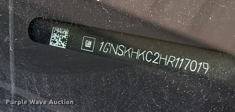 image for item ER0417 2017 Chevrolet Suburban SUV