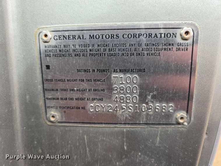 image for item ES2997 1975 Chevrolet 20 pickup truck