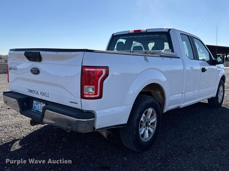 image for item ES5906 2016 Ford F150 XL Ext. Cab pickup truck