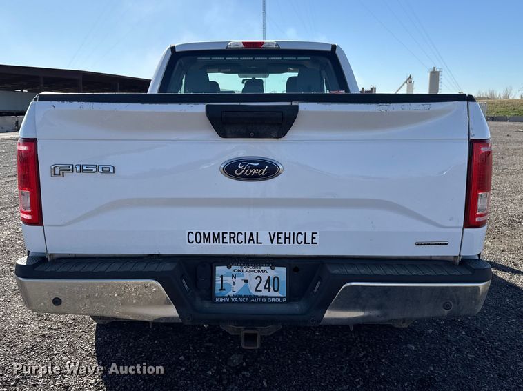 image for item ES5906 2016 Ford F150 XL Ext. Cab pickup truck