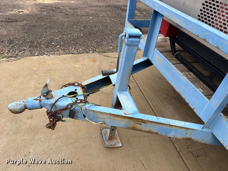 image for item ES5933 Utility trailer with Alkota pressure washer