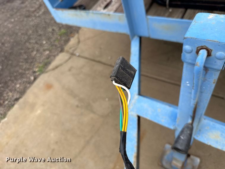 image for item ES5933 Utility trailer with Alkota pressure washer