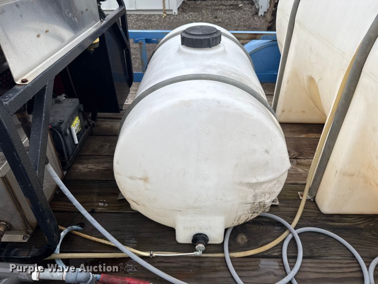 image for item ES5933 Utility trailer with Alkota pressure washer