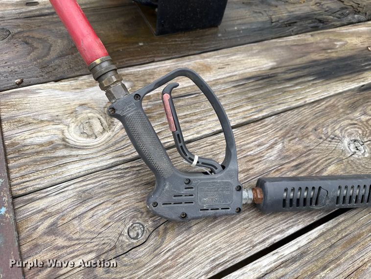 image for item ES5933 Utility trailer with Alkota pressure washer