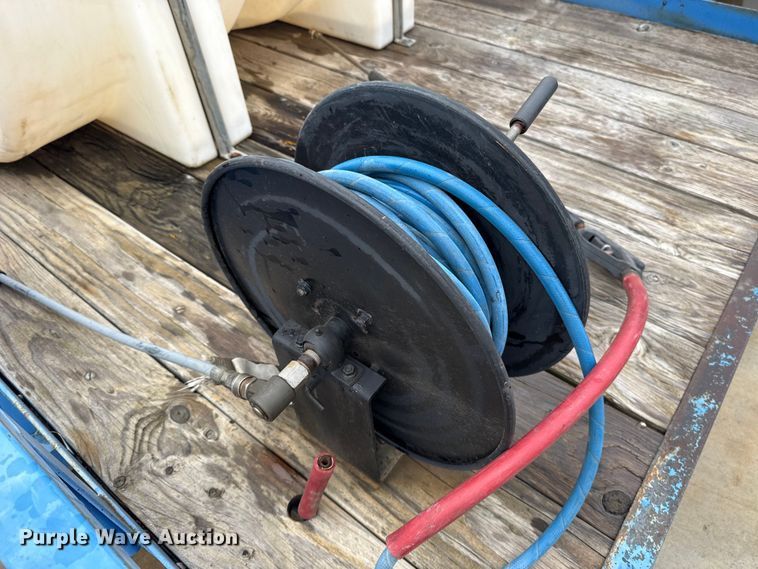 image for item ES5933 Utility trailer with Alkota pressure washer