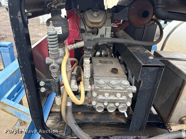 image for item ES5933 Utility trailer with Alkota pressure washer