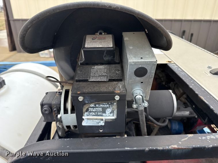 image for item ES5933 Utility trailer with Alkota pressure washer