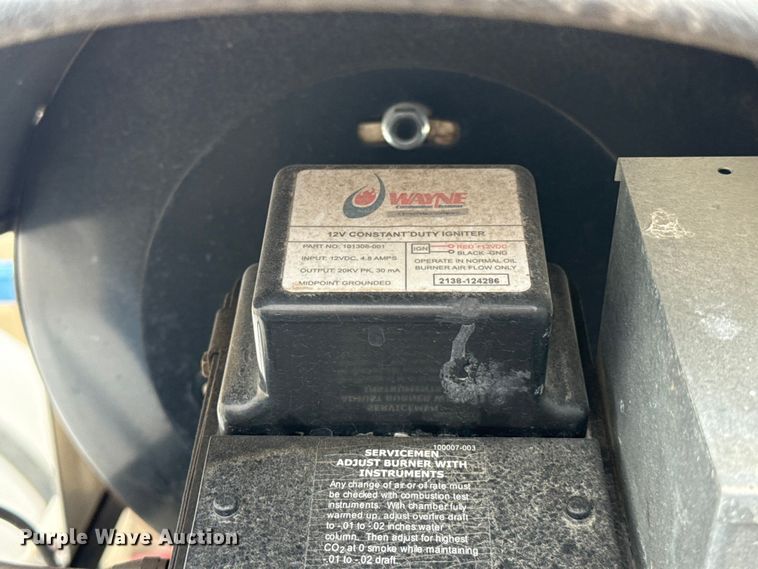 image for item ES5933 Utility trailer with Alkota pressure washer