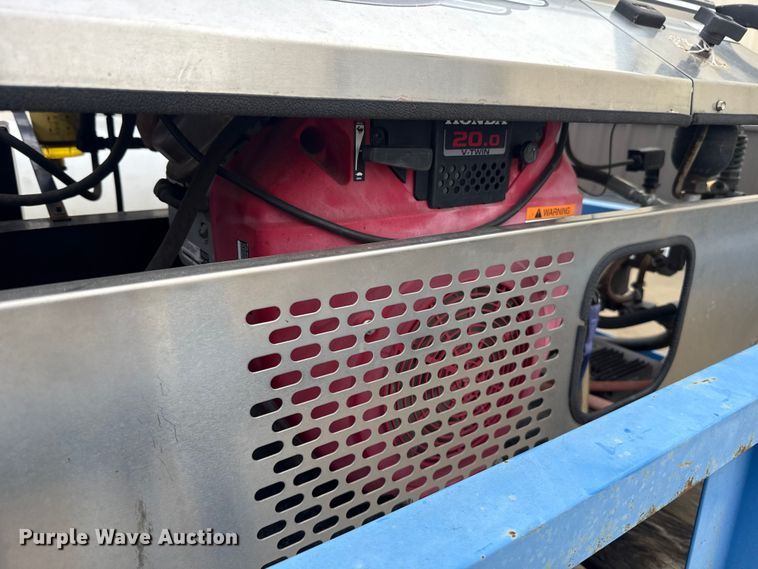 image for item ES5933 Utility trailer with Alkota pressure washer