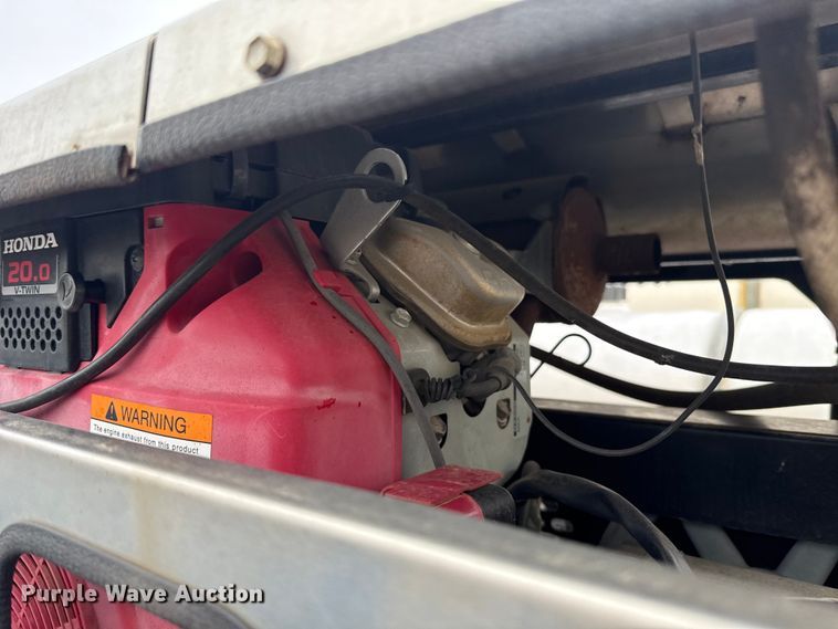 image for item ES5933 Utility trailer with Alkota pressure washer