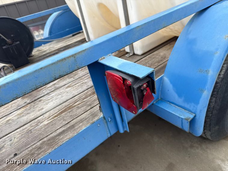 image for item ES5933 Utility trailer with Alkota pressure washer