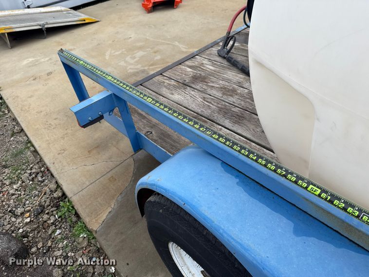 image for item ES5933 Utility trailer with Alkota pressure washer