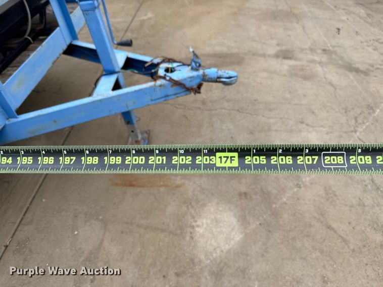 image for item ES5933 Utility trailer with Alkota pressure washer