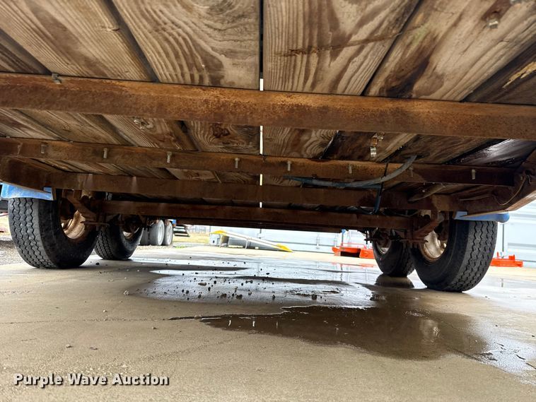 image for item ES5933 Utility trailer with Alkota pressure washer