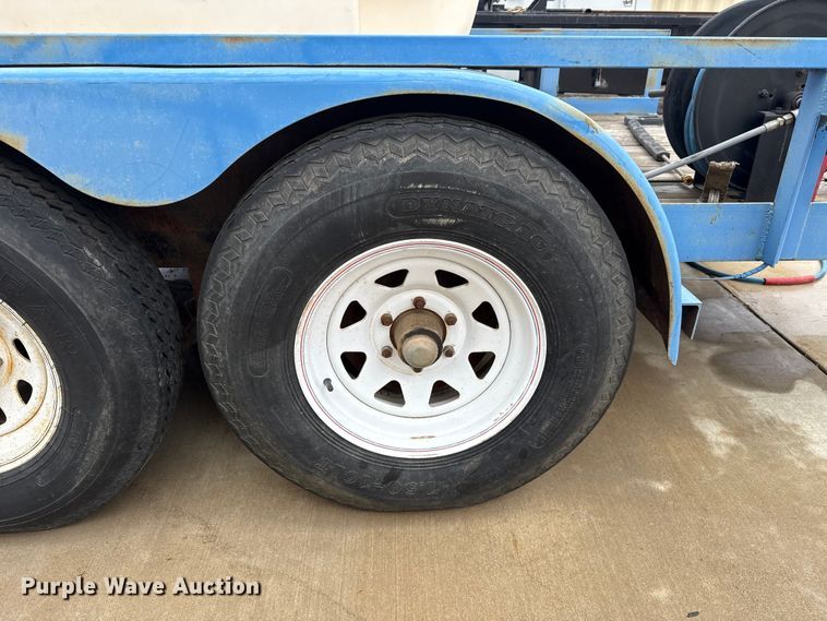 image for item ES5933 Utility trailer with Alkota pressure washer