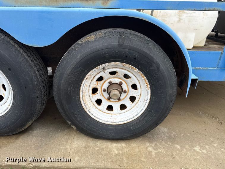 image for item ES5933 Utility trailer with Alkota pressure washer