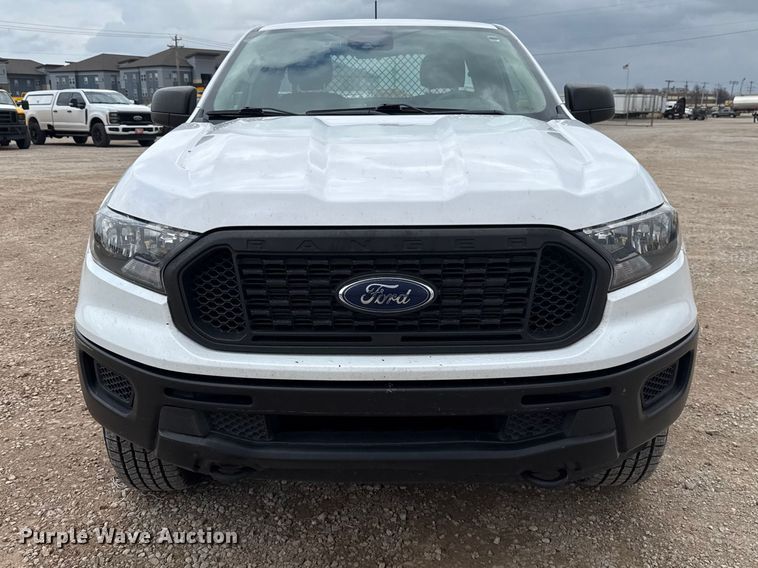 image for item ES5949 2021 Ford Ranger Ext. Cab utility bed pickup truck