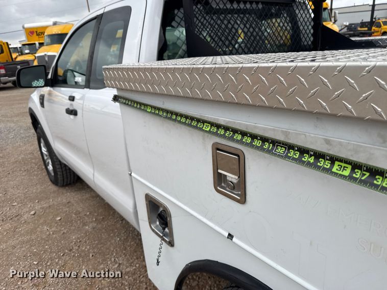 image for item ES5949 2021 Ford Ranger Ext. Cab utility bed pickup truck