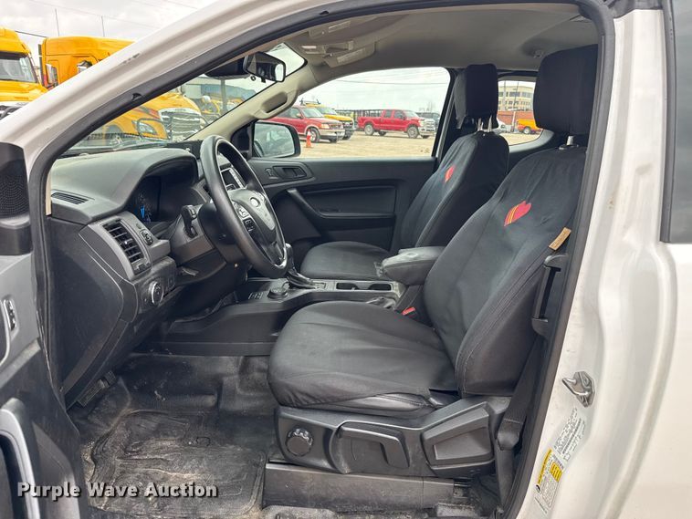 image for item ES5949 2021 Ford Ranger Ext. Cab utility bed pickup truck