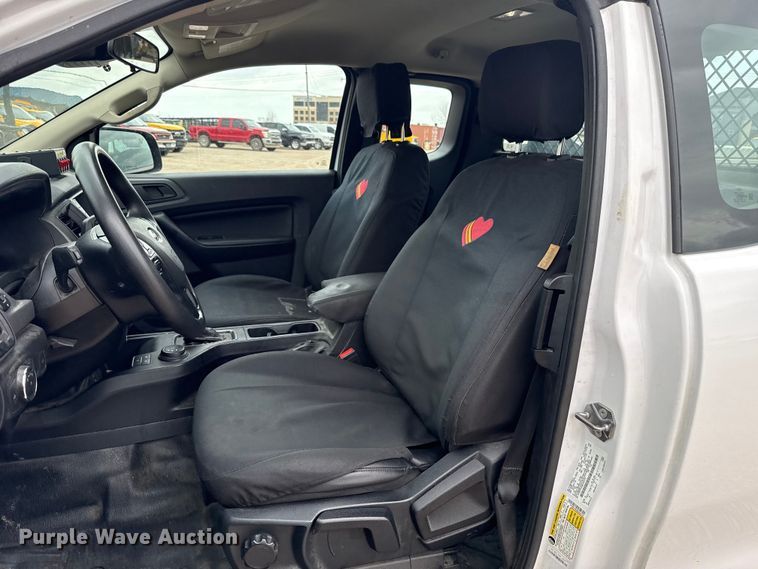 image for item ES5949 2021 Ford Ranger Ext. Cab utility bed pickup truck