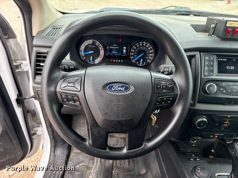 image for item ES5949 2021 Ford Ranger Ext. Cab utility bed pickup truck