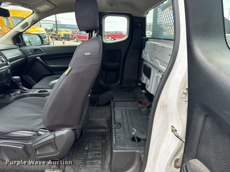 image for item ES5949 2021 Ford Ranger Ext. Cab utility bed pickup truck