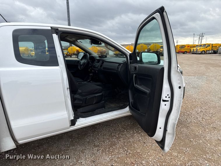 image for item ES5949 2021 Ford Ranger Ext. Cab utility bed pickup truck