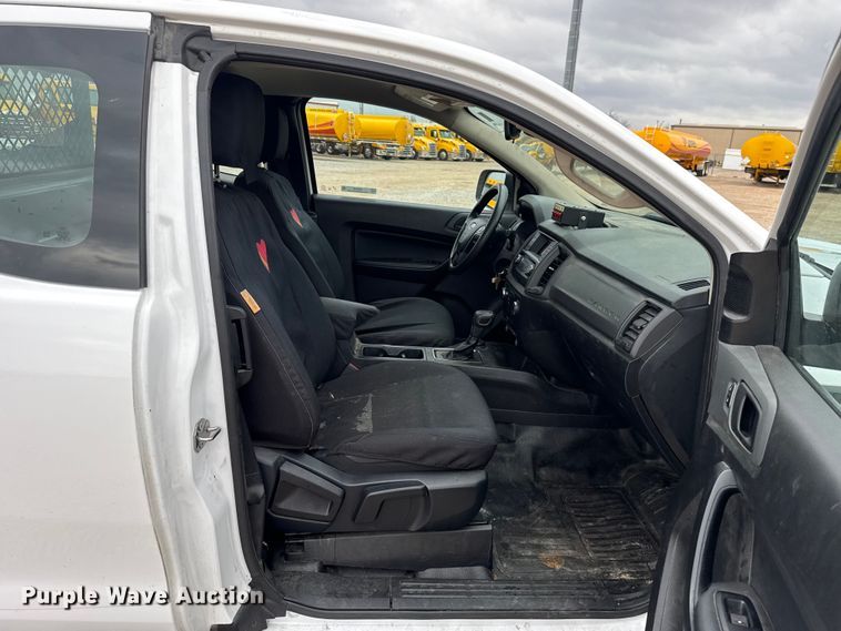 image for item ES5949 2021 Ford Ranger Ext. Cab utility bed pickup truck