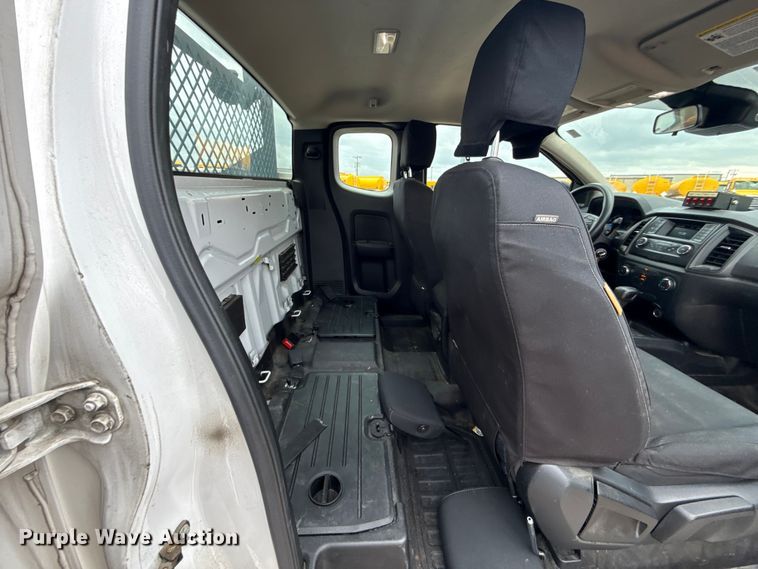 image for item ES5949 2021 Ford Ranger Ext. Cab utility bed pickup truck