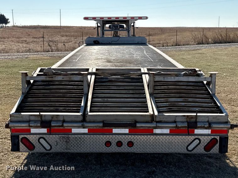 image for item ES5953 2008 Alum-Line drop deck equipment trailer