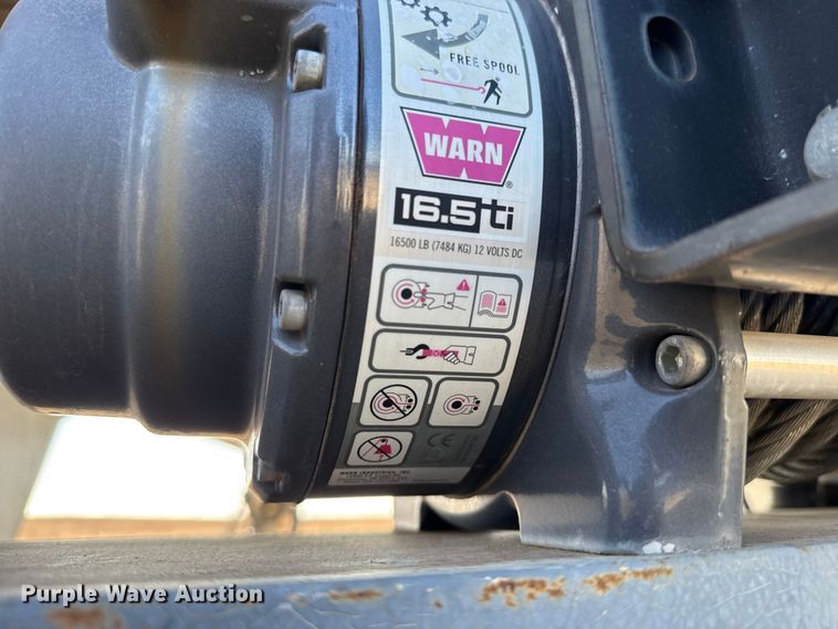 image for item ES5953 2008 Alum-Line drop deck equipment trailer