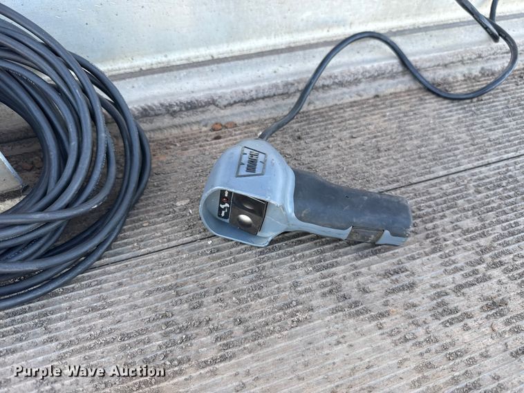 image for item ES5953 2008 Alum-Line drop deck equipment trailer