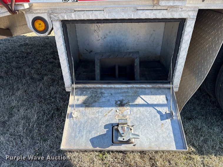 image for item ES5953 2008 Alum-Line drop deck equipment trailer