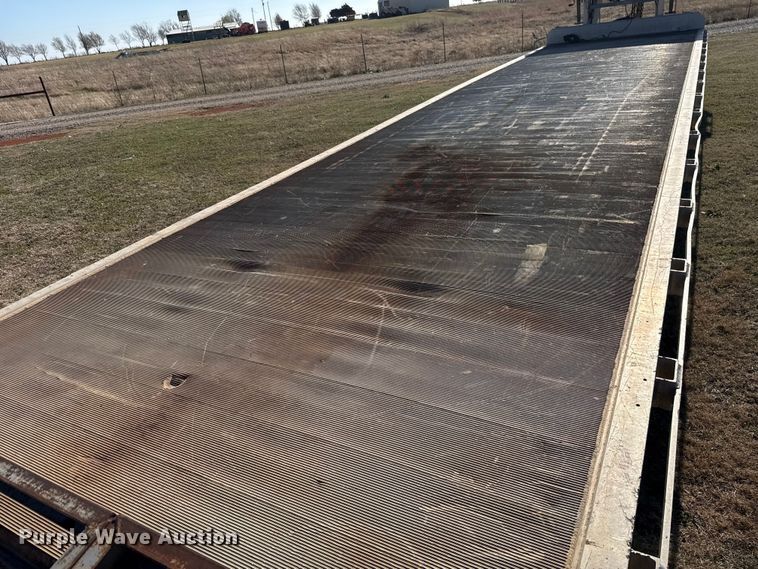 image for item ES5953 2008 Alum-Line drop deck equipment trailer