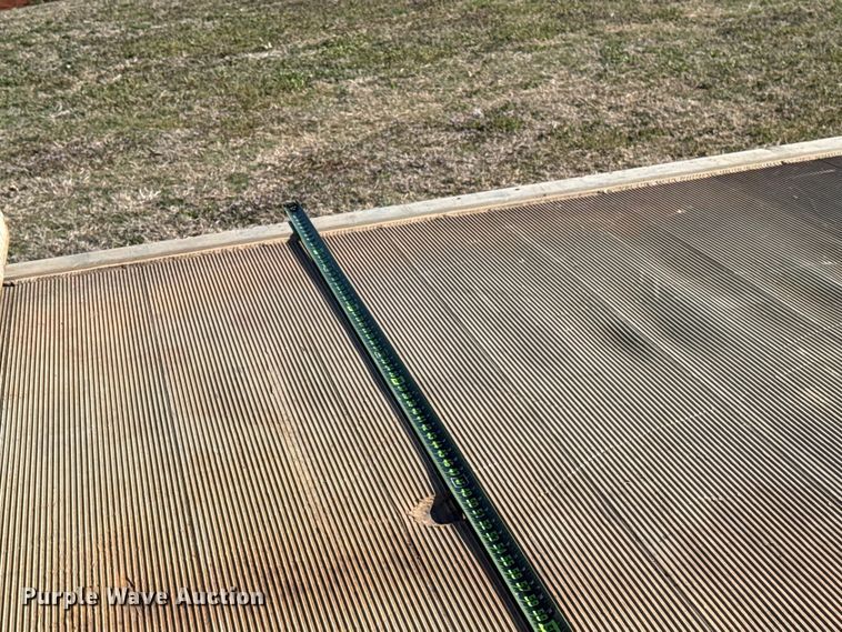 image for item ES5953 2008 Alum-Line drop deck equipment trailer