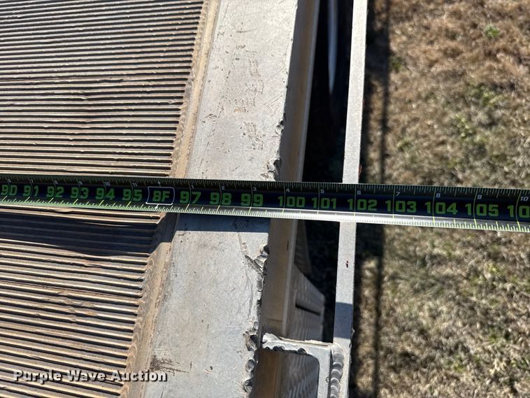 image for item ES5953 2008 Alum-Line drop deck equipment trailer