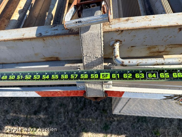 image for item ES5953 2008 Alum-Line drop deck equipment trailer