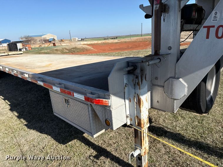 image for item ES5953 2008 Alum-Line drop deck equipment trailer