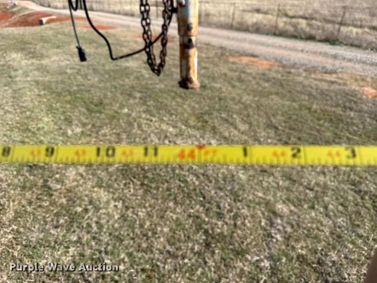 image for item ES5953 2008 Alum-Line drop deck equipment trailer